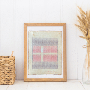 The flag of Denmark