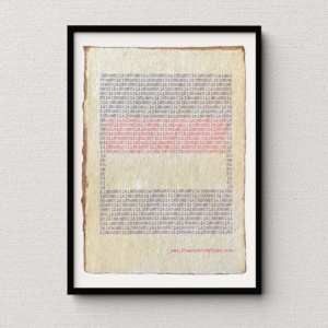 The flag of Indonesia